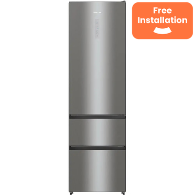Hisense RM469N4ACDUK 60cm Frost Free Fridge Freezer - STAINLESS STEEL
