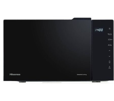 HISENSE H23MOBS5H4UK Compact Solo Microwave - Black, Black