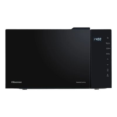 HISENSE H23MOBS5H4UK Compact Solo Microwave - Black, Black - Thumbnail 2