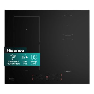 HISENSE HIC6422BSC 60 cm Electric Induction Hob - Black, Black