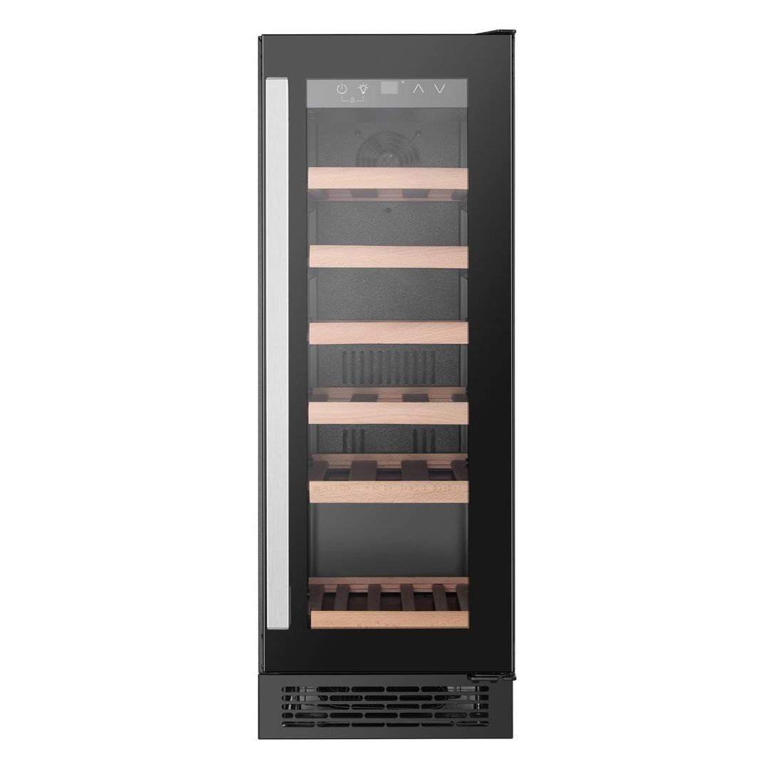 Hisense 19 Bottle Single Zone Wine Cooler - Black - Image 1