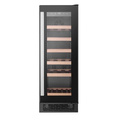 Hisense 19 Bottle Single Zone Wine Cooler - Black