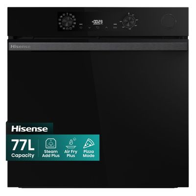 HISENSE Hi4 Steam Add Plus BSA66221ADBGUK Electric Steam Oven - Jet Black, Black - Thumbnail 2