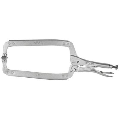 IRWIN 18Sp Locking C Clamp Swivel Pad 450mm (18In) - Grey