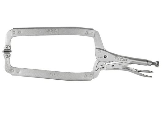 IRWIN 18Sp Locking C Clamp Swivel Pad 450mm (18In) - Grey - Thumbnail 3