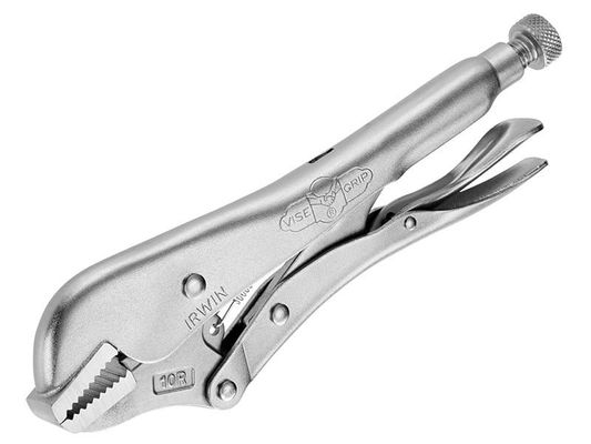IRWIN 10Rc Straight Jaw Locking Pliers 254mm (10In) - Grey - Thumbnail 6