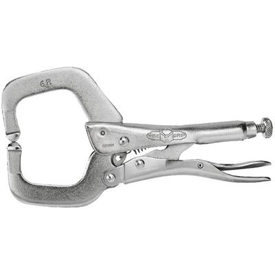 IRWIN 6R Locking C Clamp Regular Tip 150mm (6In) - Grey