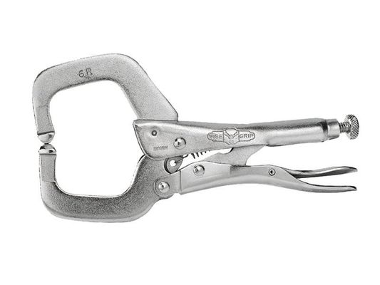 IRWIN 6R Locking C Clamp Regular Tip 150mm (6In) - Grey - Thumbnail 3