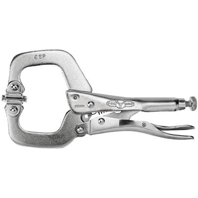 IRWIN 6Sp Locking C Clamp Swivel Pad 150mm (6In) - Grey