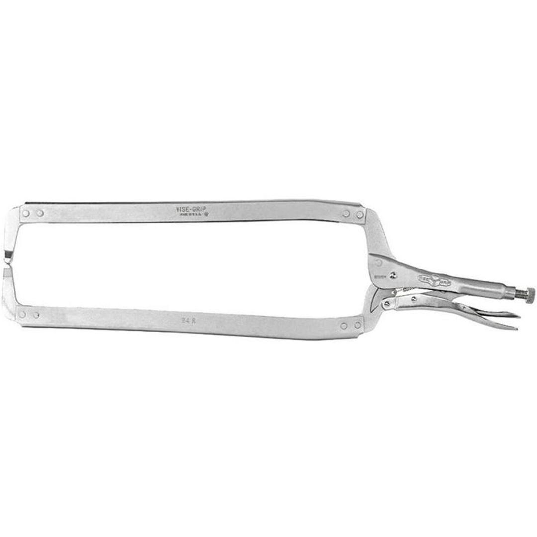 IRWIN 24R Locking C Clamp Regular Tip 600mm (24In) - Grey - Image 1