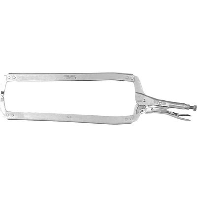 IRWIN 24R Locking C Clamp Regular Tip 600mm (24In) - Grey - Thumbnail 2