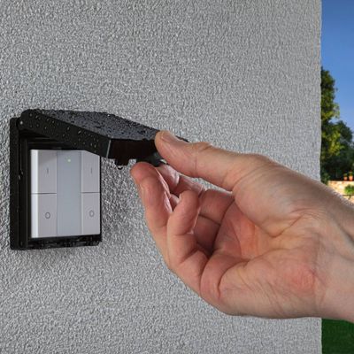 PAULMANN SmartHome Outdoor Wall Switch - Black