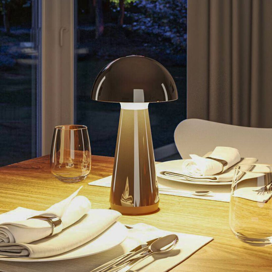 PAULMANN Onzo Mobile Table Lamp - Black - Image 1