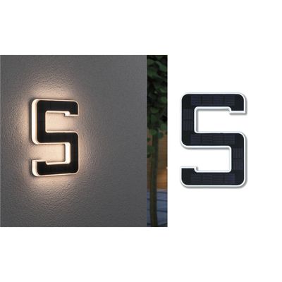 PAULMANN Solar LED House Number Light - No. 5