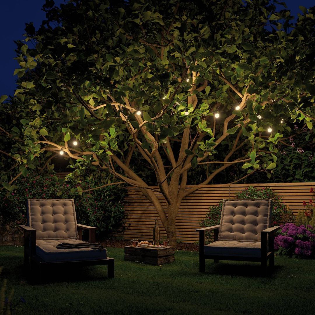 PAULMANN Plug & Shine LED Fairy Lights - Warm White, 6.8 m - Image 1