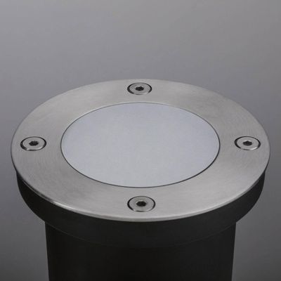 PAULMANN Plug & Shine Floor Individual Spot Ground Uplighter - Stainless Steel, Stainless Steel