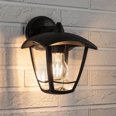 PAULMANN Outdoor Classic Curved Wall Light with Motion Sensor - E27