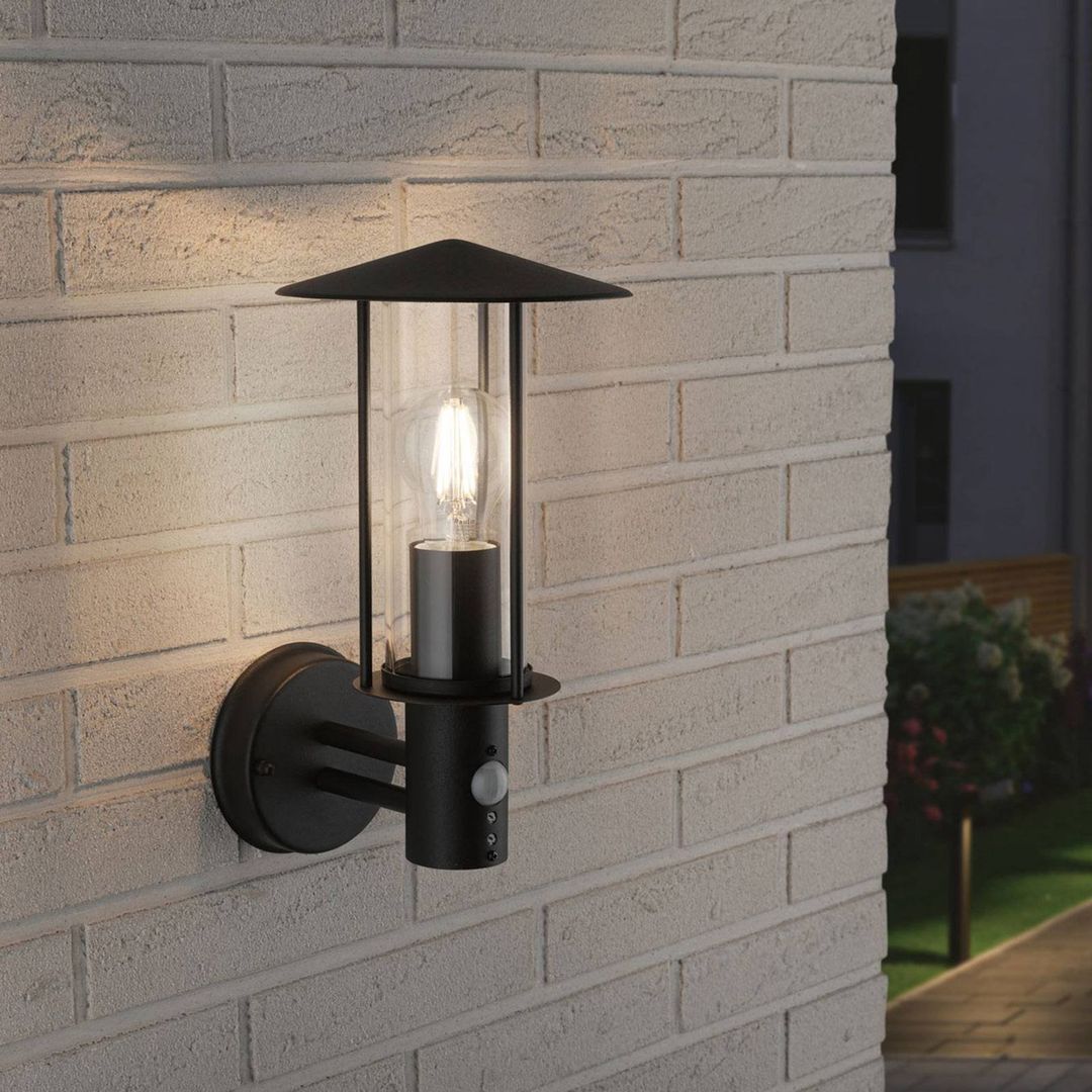 PAULMANN Classic 94396 Outdoor Wall Light - E27, Dark Grey - Image 1
