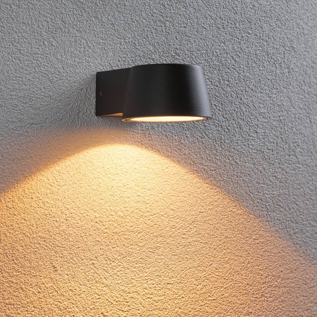 PAULMANN Capea Outdoor LED Wall Light - Anthracite - Image 1
