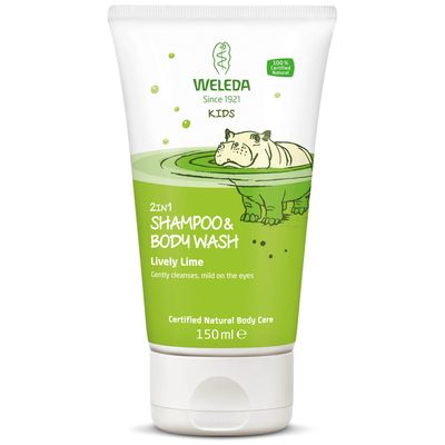 Weleda Kid 2in1 Shampoo & Bodywash - Lively Lime 150ml