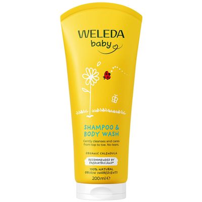 Weleda Calendula Oil Shampoo & Body Wash 200ml - Thumbnail 2