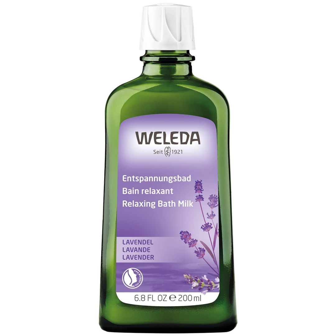 Weleda Relaxing Bath Milk - Lavender 200ml - Image 1