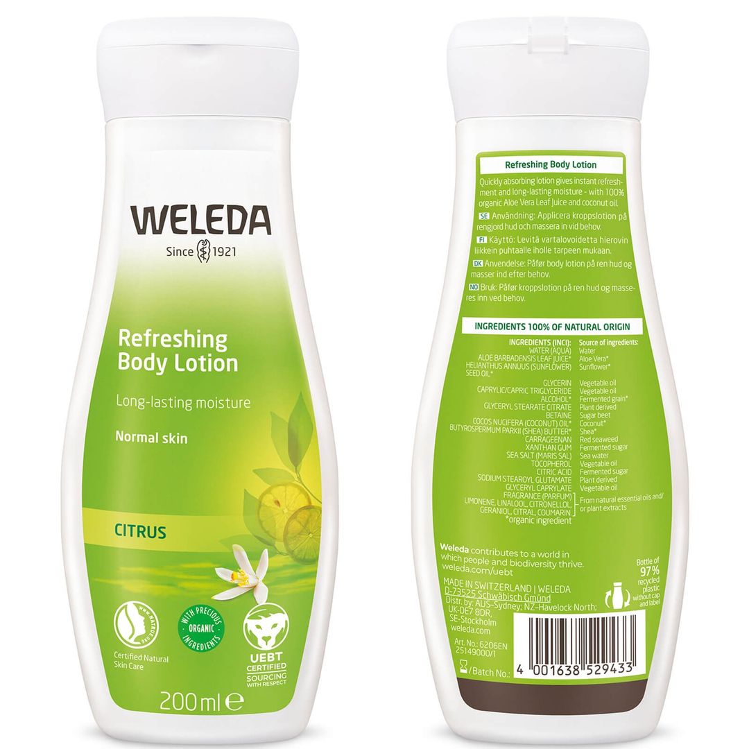 Weleda Refreshing Body lotion 200ml - Image 1