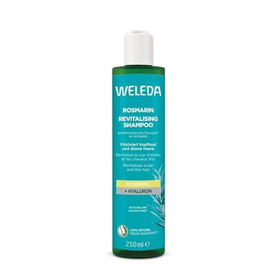 Weleda Rosemary Revitalising Shampoo in Turquoise | Size: 250ml