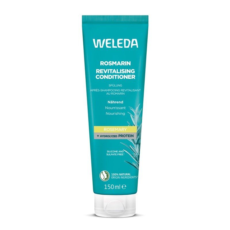 Weleda Rosemary Revitalising Conditioner in Turquoise - Image 1
