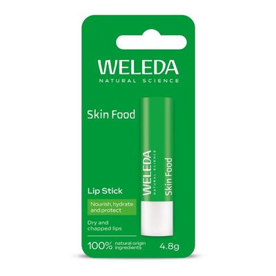 Weleda Skin Food Lip Stick, Vegan, 4.8g