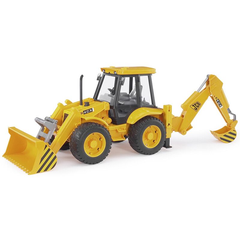 Bruder JCB 4CX Backhoe loader Backhoe Loader Model - Yellow - Image 1