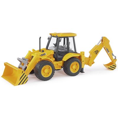 Bruder JCB 4CX Backhoe loader Backhoe Loader Model - Yellow