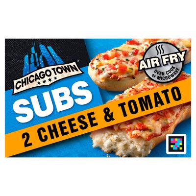 Chicago Town Cheese & Tomato Subs Pizza 2 x 125g (250g) - Thumbnail 2