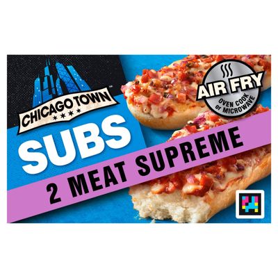 Chicago Town Meat Supreme Subs Pizza 2 x 125g (250g)