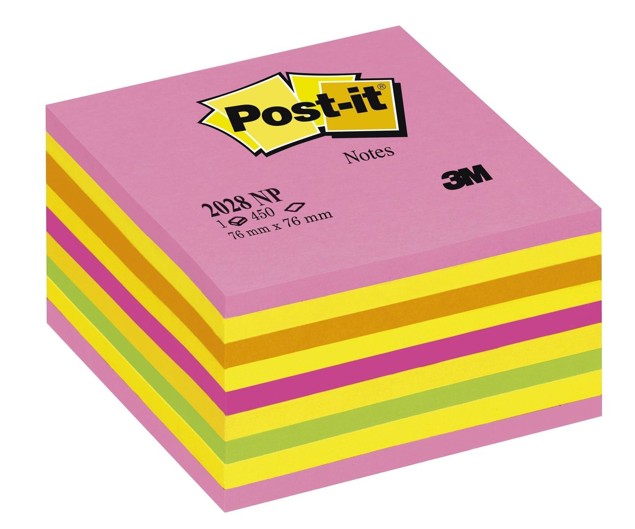 Post-It Würfel 2028NP writing notebook Multicolour - Image 1