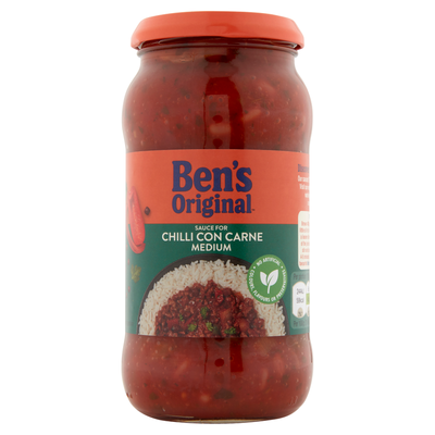 Bens Original Medium Chilli Con Carne Sauce 450g