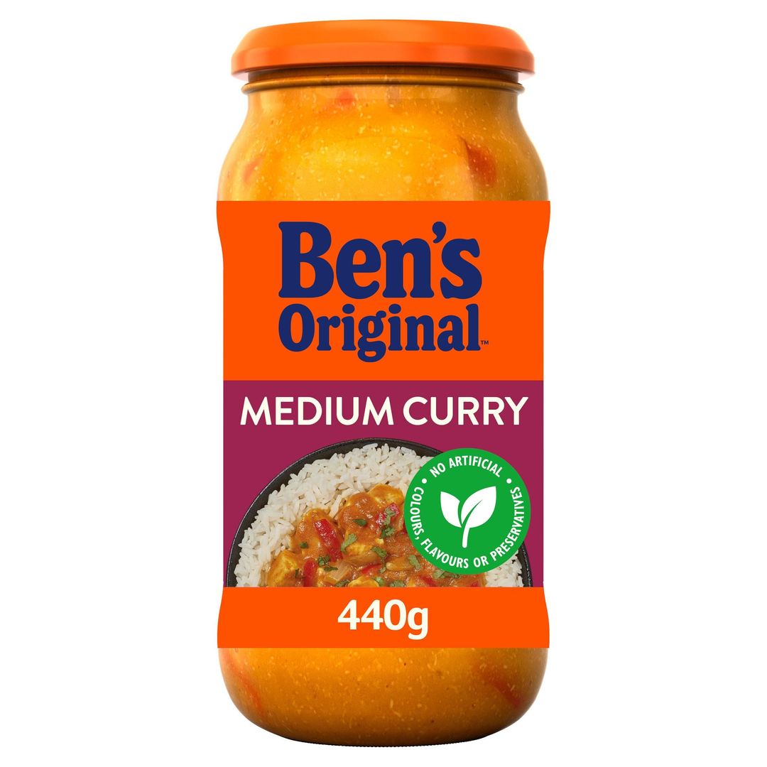 Bens Original Medium Curry Sauce 440g - Image 1