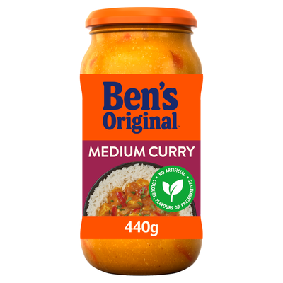 Bens Original Medium Curry Sauce 440g - Thumbnail 2