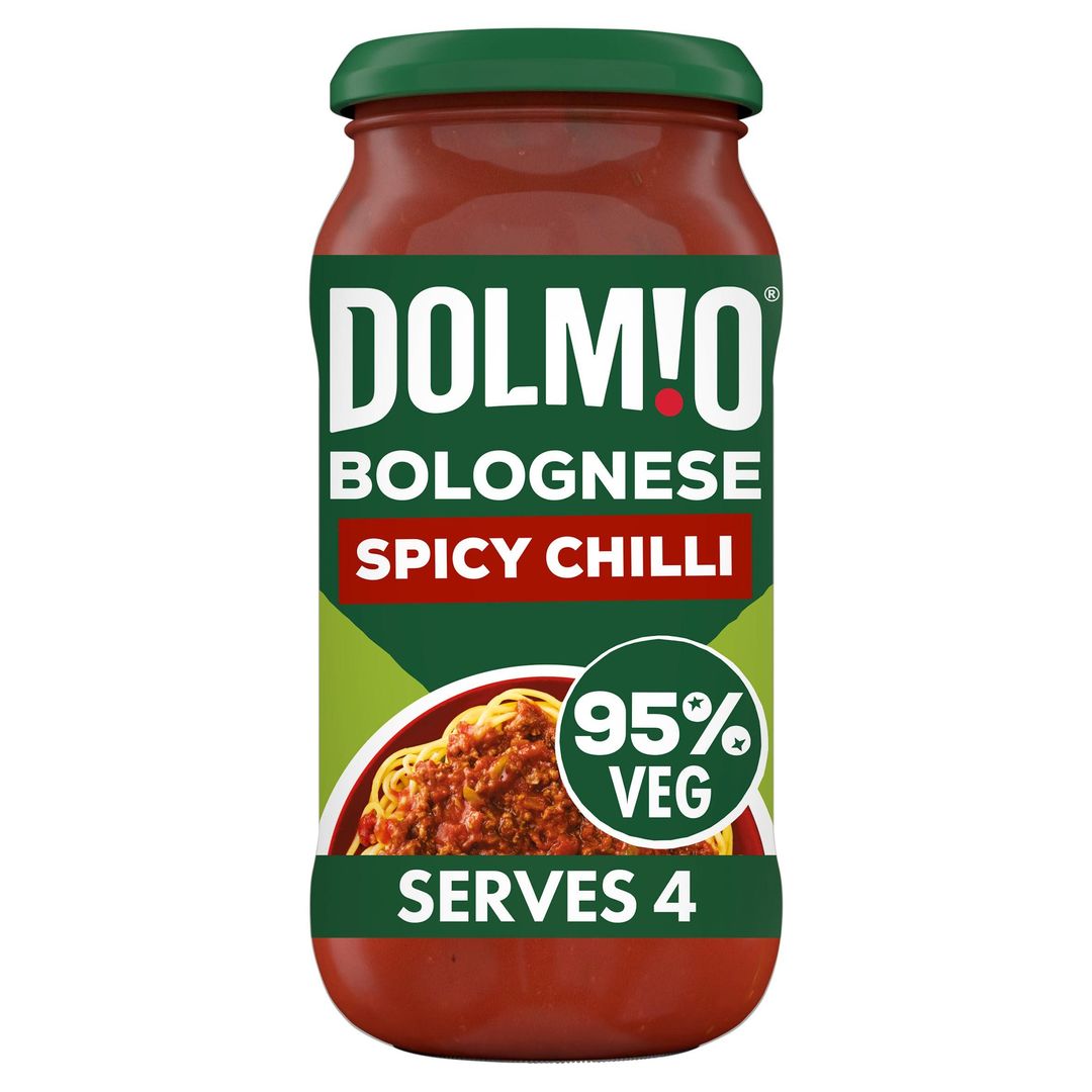 Dolmio Bolognese Spicy Chilli Pasta Sauce 450g - Image 1