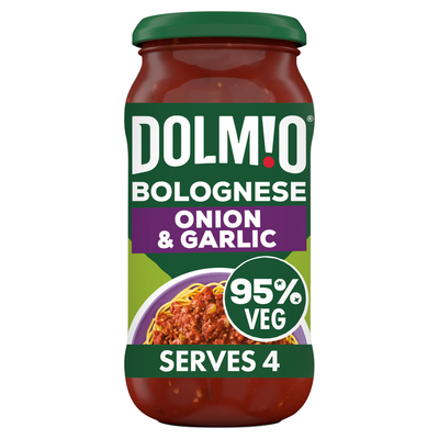 Dolmio Bolognese Onion and Garlic Pasta Sauce 450g - Thumbnail 2