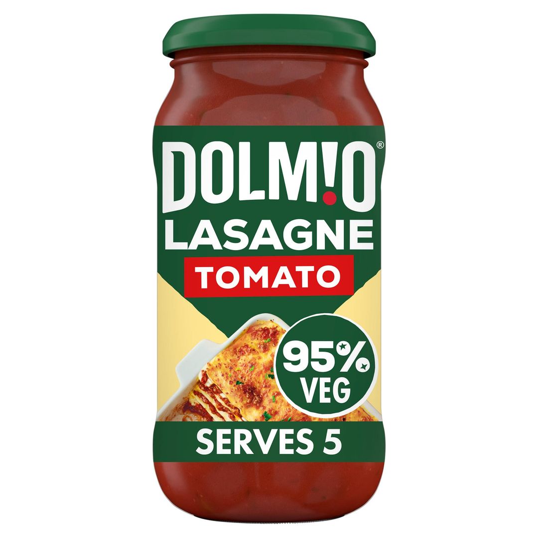 Dolmio Lasagne Red Tomato Pasta Sauce 450g - Image 1