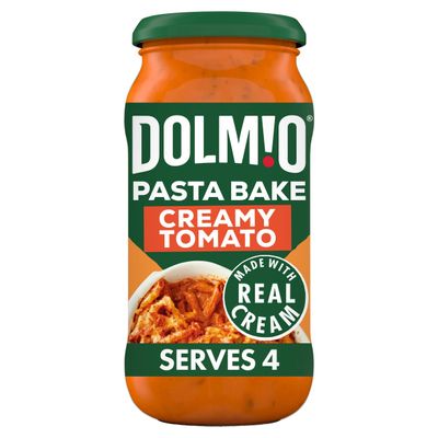 Dolmio Pasta Bake Sauce Creamy Tomato 450g - Thumbnail 2