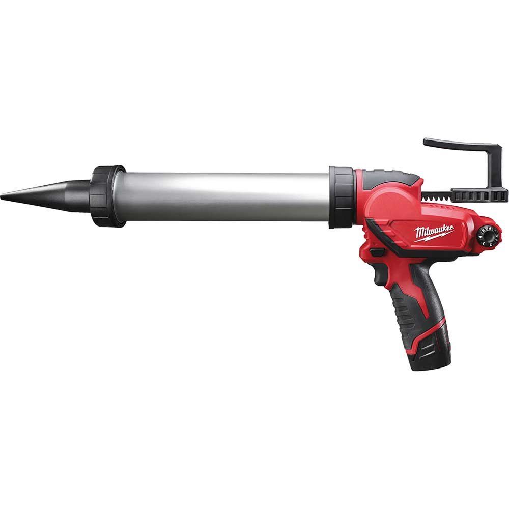 Milwaukee M12 PCG/400A 12v Cordless Caulking Gun - Image 1