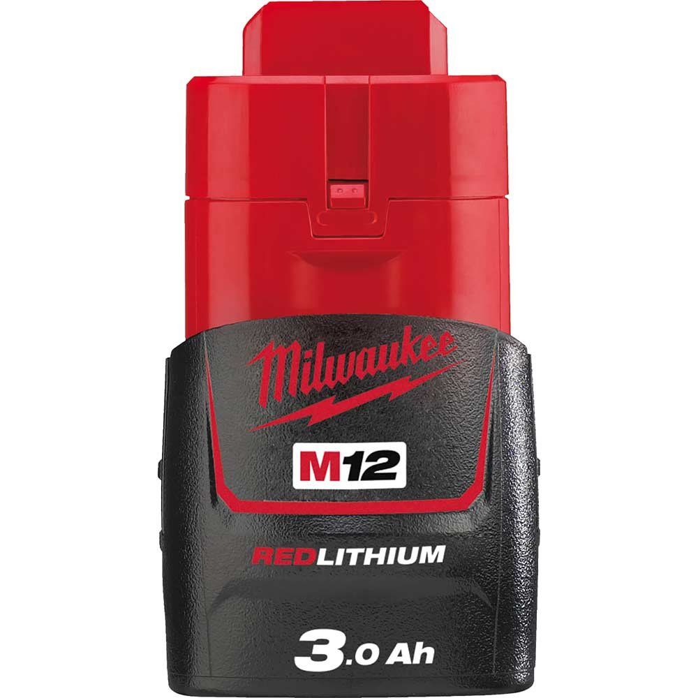 Milwaukee M12 B3 12v Cordless Li-ion Battery 3ah 3ah - Image 1