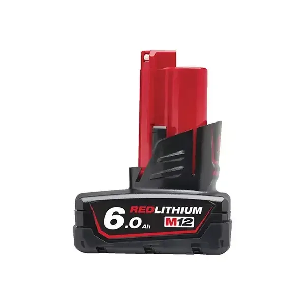 Milwaukee M12 6Amp Red Lithium-Ion Battery | 4932451395 | Euro Car Parts - Image 1