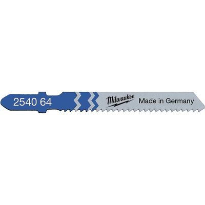 Milwaukee T118B Metal Cutting Jigsaw Blades Pack of 5