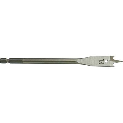 Milwaukee Hex Shank Flat Drill Bit 13mm 160mm Pack of 1