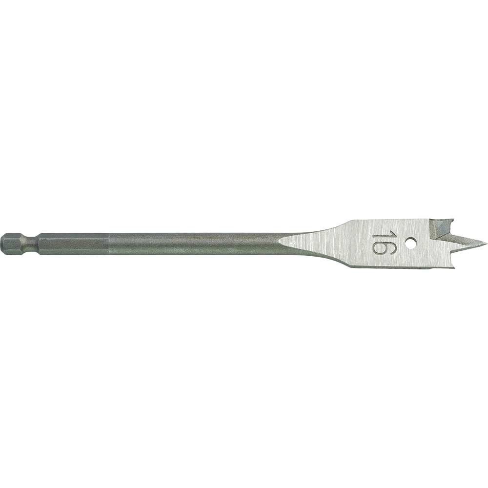 Milwaukee Hex Shank Flat Drill Bit 16mm 160mm Pack of 1 - Image 1