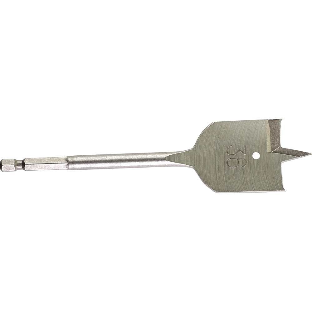Milwaukee Hex Shank Flat Drill Bit 36mm 160mm Pack of 1 - Image 1