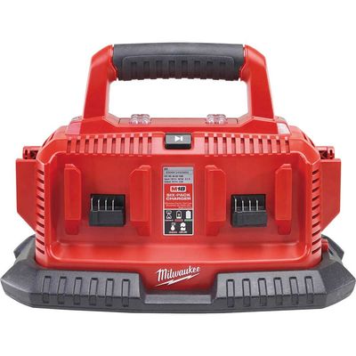 Milwaukee M1418 C6 18v 6 Bay Multi Battery Charger 240v